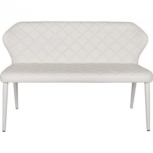 Крісло-банкетка Valencia Nicolas екошкіра білий